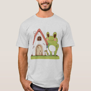 Camiseta sapo de desenho animado