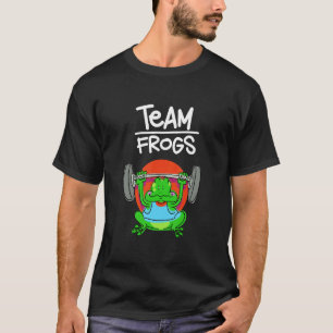 Camiseta Sapo de Equipe Animal Sports Cute Sportey Sapo