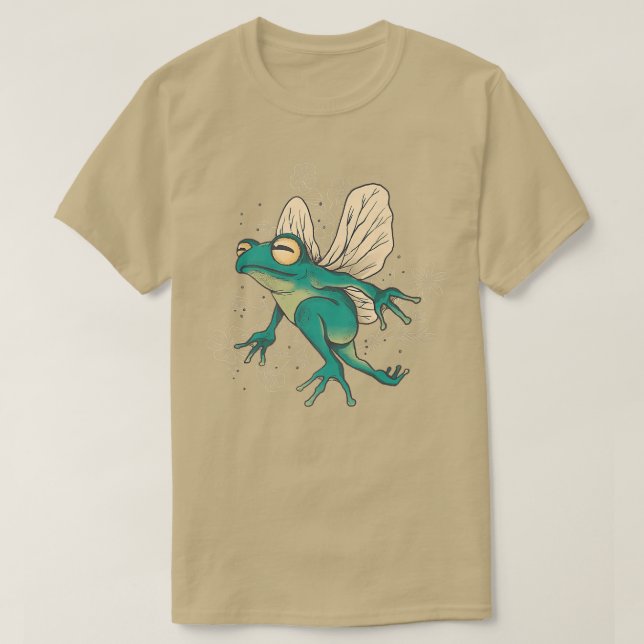 Camiseta Sapo De Fada Com Asas (Frente do Design)