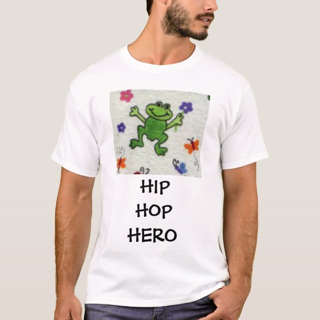 Camiseta Sapo de Hip Hop (Frente)