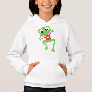 Camiseta Sapo de inverno, Sapo bonito, Sapo verde, Sweater