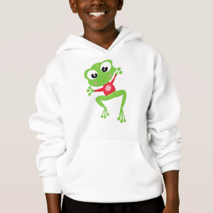 Camiseta Sapo de inverno, Sapo bonito, Sapo verde, Sweater