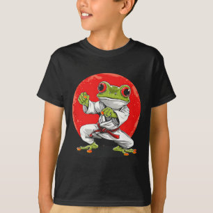Camiseta Sapo de Karatê Artes Marciais Sapo de Judô Sapo de