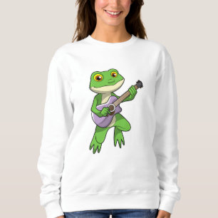Camiseta Sapo de Música com Violão
