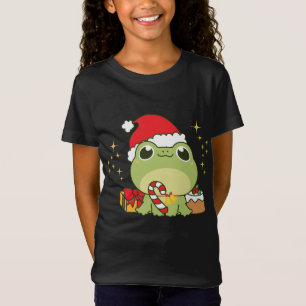 Camiseta Sapo de Natal bonito