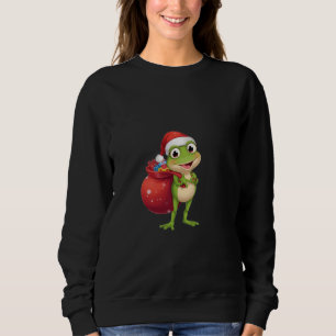 Camiseta Sapo de Natal Fofo com Sacola de Presente - Sapo d