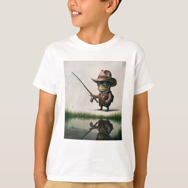 Camiseta Sapo de pesca (Frente)