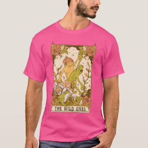 Camiseta Sapo De Placa Tarot Goblincore E Mu De Cottagecore