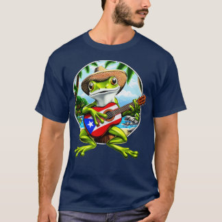 Camiseta Sapo de Porto Rico Coqui