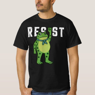 Camiseta Sapo de Resistência Portland Sapo Protesto para Ho