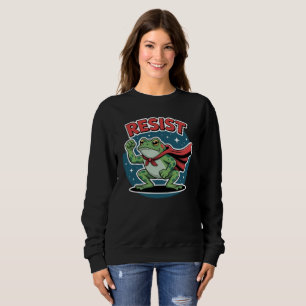 Camiseta Sapo de Resistência Sapo de Protesto de Portland p