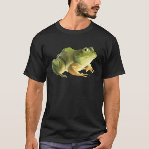 Camiseta Sapo de sapo bonito e verde
