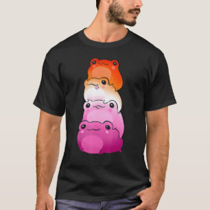 Camiseta Sapo De Sinalizador Lésbica Sapphic Prim Lgbtq