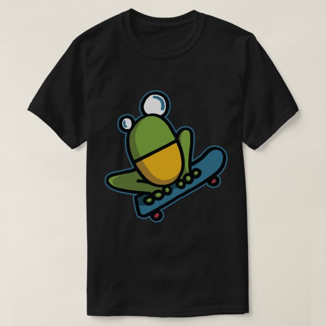 Camiseta Sapo de skate(2) (Frente do Design)