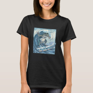 Camiseta Sapo de surf japonês de Wave Art no Amphiban Surfe
