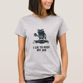 Camiseta Sapo de Trabalho Relacionável 