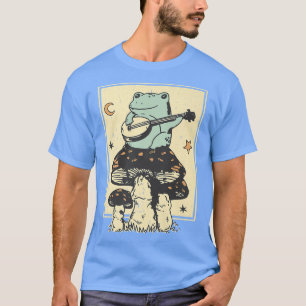 Camiseta Sapo De Violão Cute Mushroom Premium
