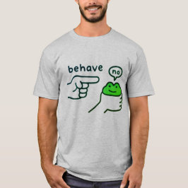 Camiseta Sapo Desonesto Meme de Sapo Engraçado