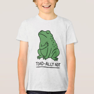 Camiseta Sapo Divertido Aliado Não Rã