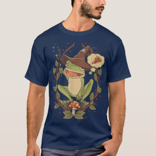 Camiseta Sapo do Assistente de Cottagecore Sumindo Pizza Lo