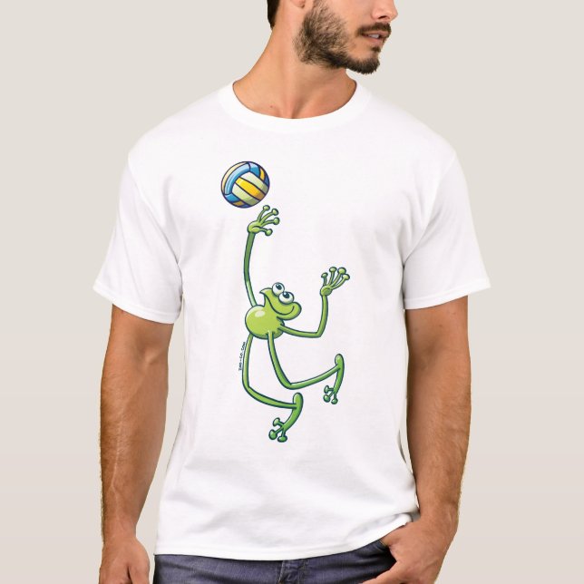 Camiseta Sapo do voleibol (Frente)