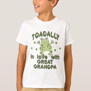 Camiseta Sapo do vovô do amor de TOADALLY grande