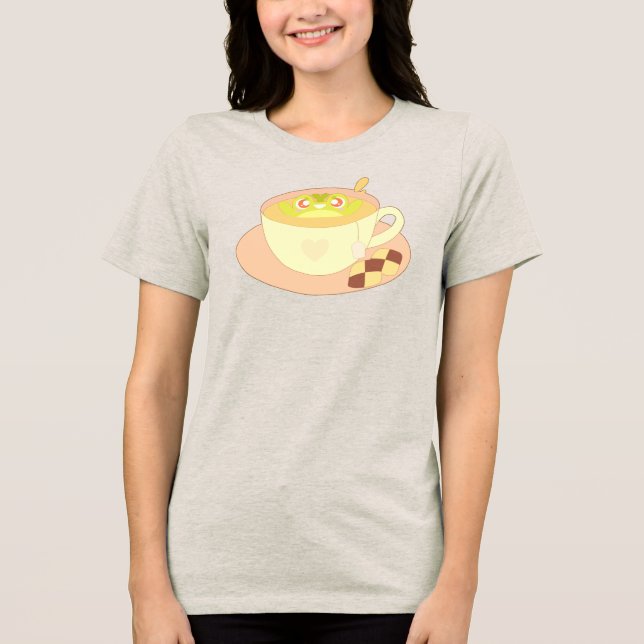 Camiseta Sapo em Xícara de Chá (Frente)