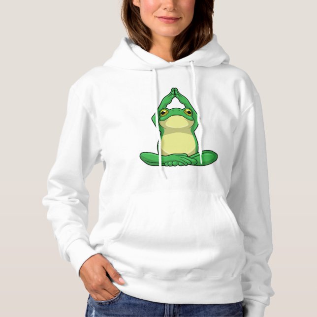 Camiseta Sapo em Yoga na cruz (Frente)