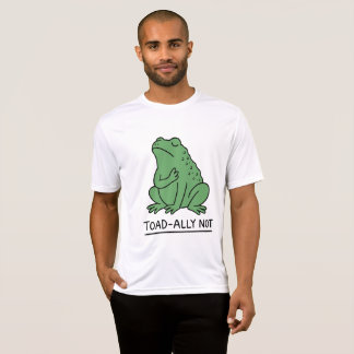 Camiseta Sapo engraçado aliado, não rã
