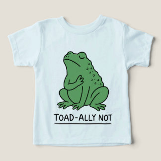 Camiseta Sapo engraçado aliado, não rã