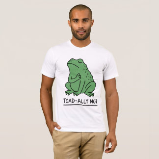 Camiseta Sapo Engraçado Aliado Não Rã
