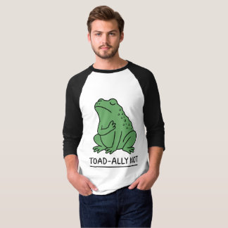 Camiseta Sapo Engraçado Aliado Não Rã