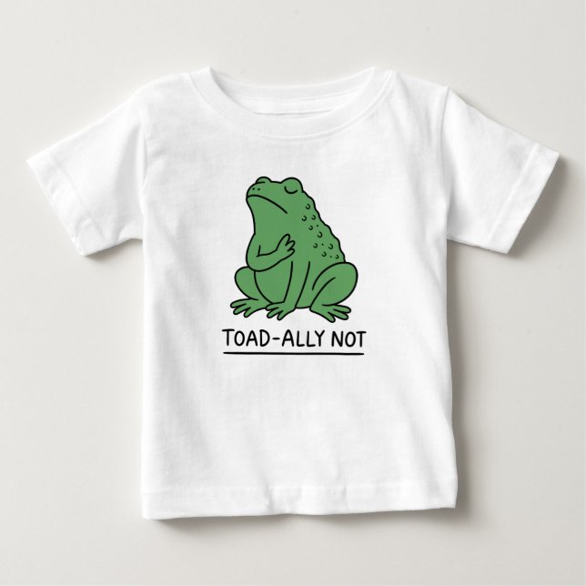 Camiseta Sapo Engraçado Aliado Não Rã (Frente)