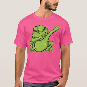 Camiseta Sapo Engraçado de Sapo Dab Dabbing Sapo