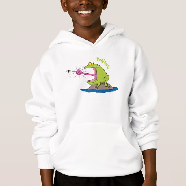 Camiseta Sapo engraçado e desenho animado (Frente)