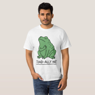 Camiseta Sapo engraçado, não rã