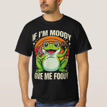 Sapo Engraçado Se Estou Mal-Humorado Me Dê Comida