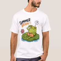 Sapo Engraçado Verão Cérebro|Sapo de Desenho Anima