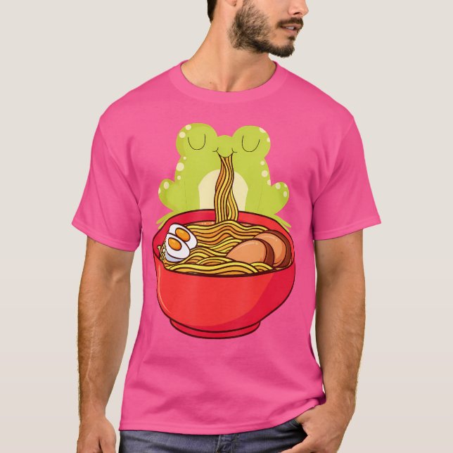 Camiseta Sapo estético Ramen (Frente)