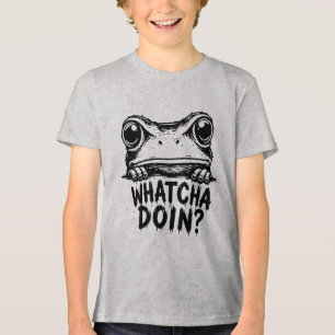 Camiseta Sapo Fazendo O Que