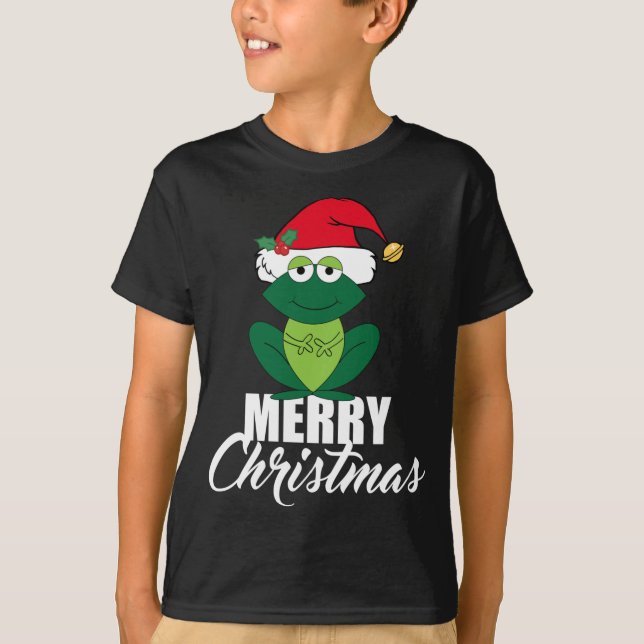 Camiseta Sapo Feliz de Natal (Frente)