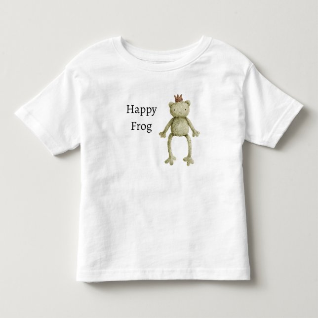 Camiseta Sapo Feliz Verde (Frente)