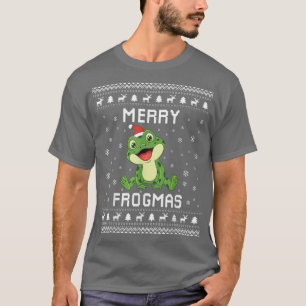 Camiseta Sapo Feriado de Natal Feio Sapo Feriado Anterior