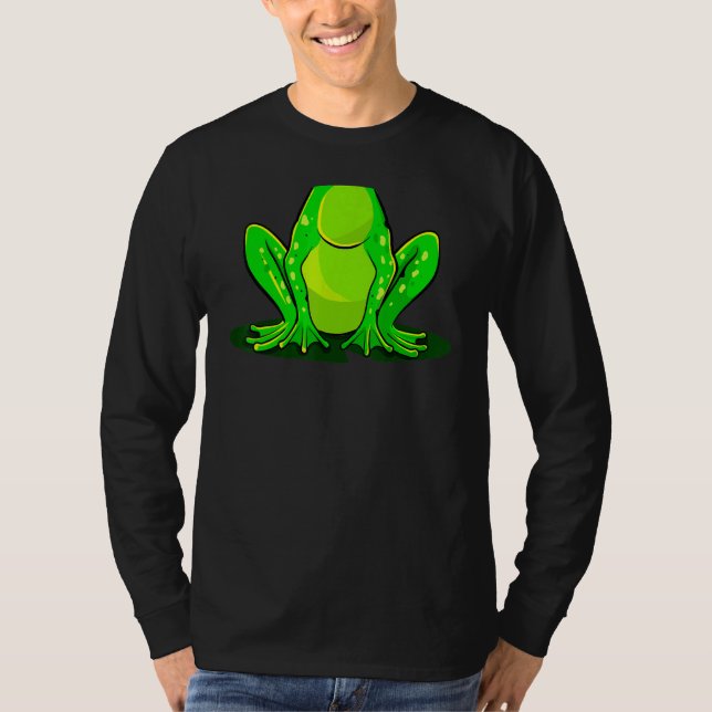 Camiseta Sapo Figurino Halloween Green Toad Kids Men B (Frente)