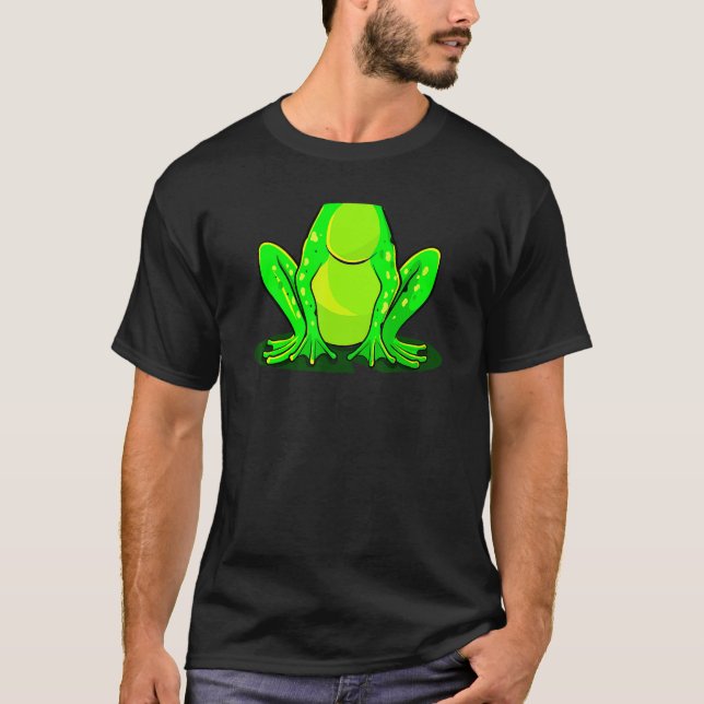 Camiseta Sapo Figurino Halloween Green Toad Kids Men B (Frente)