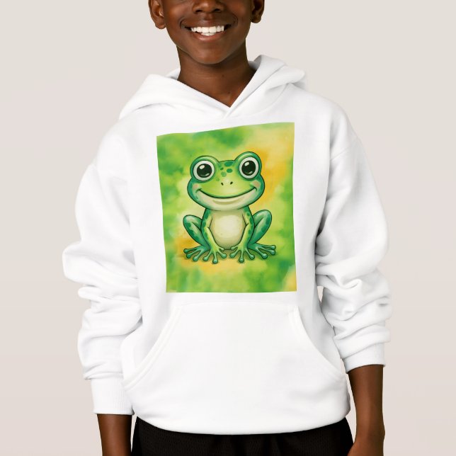 Camiseta Sapo fofo verde (Frente)