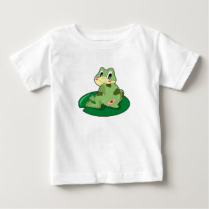 Camiseta Sapo Folha de Coração