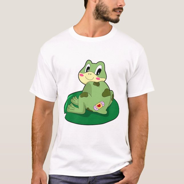 Camiseta Sapo Folha de Coração (Frente)