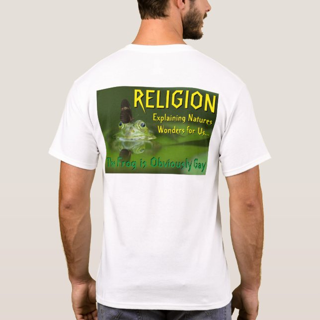 Camiseta Sapo gay (Verso)