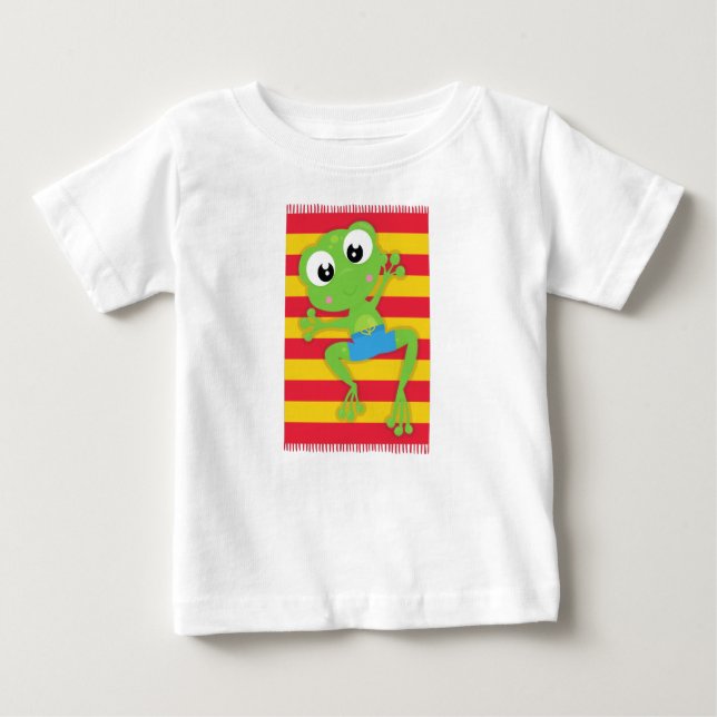 Camiseta Sapo giro, Sapo pequeno, Sapo verde, Torre de prai (Frente)
